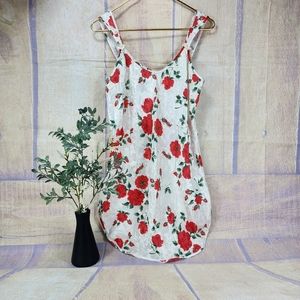 Vintage Rose Floral Chemise Gown